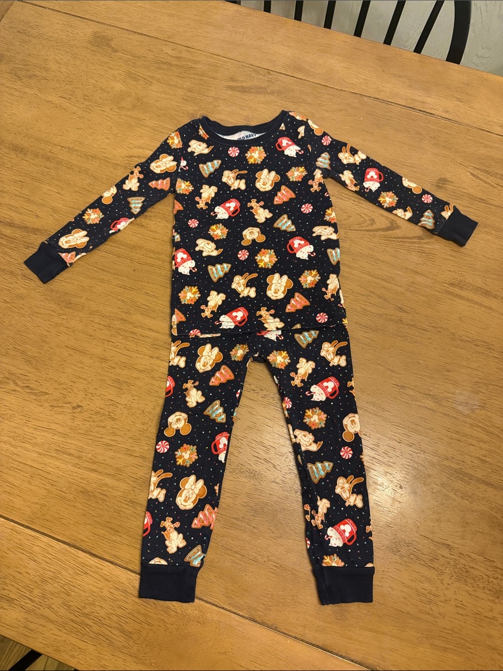 Old Navy Disney Christmas Matching Pajama Set